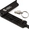 Wolf Tooth Components Tools|6-Bit Hex Wrench Multi-Tool With Key Chain (Black)