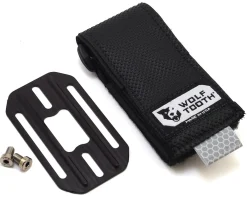 Wolf Tooth Components Bottle Cages & Mounts|B-RAD Medium Strap & Accessory Mount (Black)