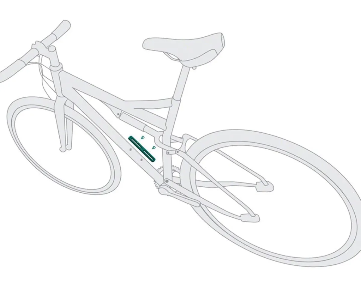 Wolf Tooth Components Bottle Cages & Mounts|B-RAD Mounting Bases (Black) (2 Slot)