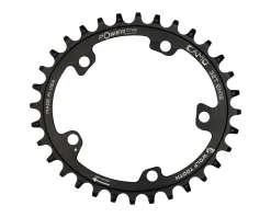 Wolf Tooth Components Chainrings & Accessories|CAMO Aluminum Elliptical Chainring (Black) (Drop-Stop ST) (Single) (32T)