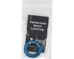 Wolf Tooth Components Brakes|Centerlock Rotor Lockring (Blue) (External Spline)