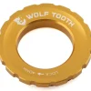 Wolf Tooth Components Brakes|Centerlock Rotor Lockring (Gold) (External Spline)