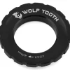 Wolf Tooth Components Brakes|Centerlock Rotor Lockring (Black) (External Spline)