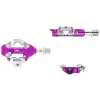 Wolf Tooth Components Pedals & Cleats|DEL Gravel Race Clipless Pedals (Ultraviolet Purple) (Shimano SPD)
