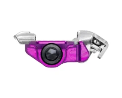 Wolf Tooth Components Pedals & Cleats|DEL Gravel Race Clipless Pedals (Ultraviolet Purple) (Shimano SPD)