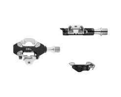 Wolf Tooth Components Pedals & Cleats|DEL Gravel Race Clipless Pedals (Black) (Shimano SPD)