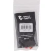 Wolf Tooth Components Chainrings & Accessories|Dual Hex Fitting Chainring Bolts (Orange) (6mm) (4 Pack) (For 1x Use)