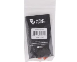 Wolf Tooth Components Chainrings & Accessories|Dual Hex Fitting Chainring Bolts (Orange) (6mm) (4 Pack) (For 1x Use)