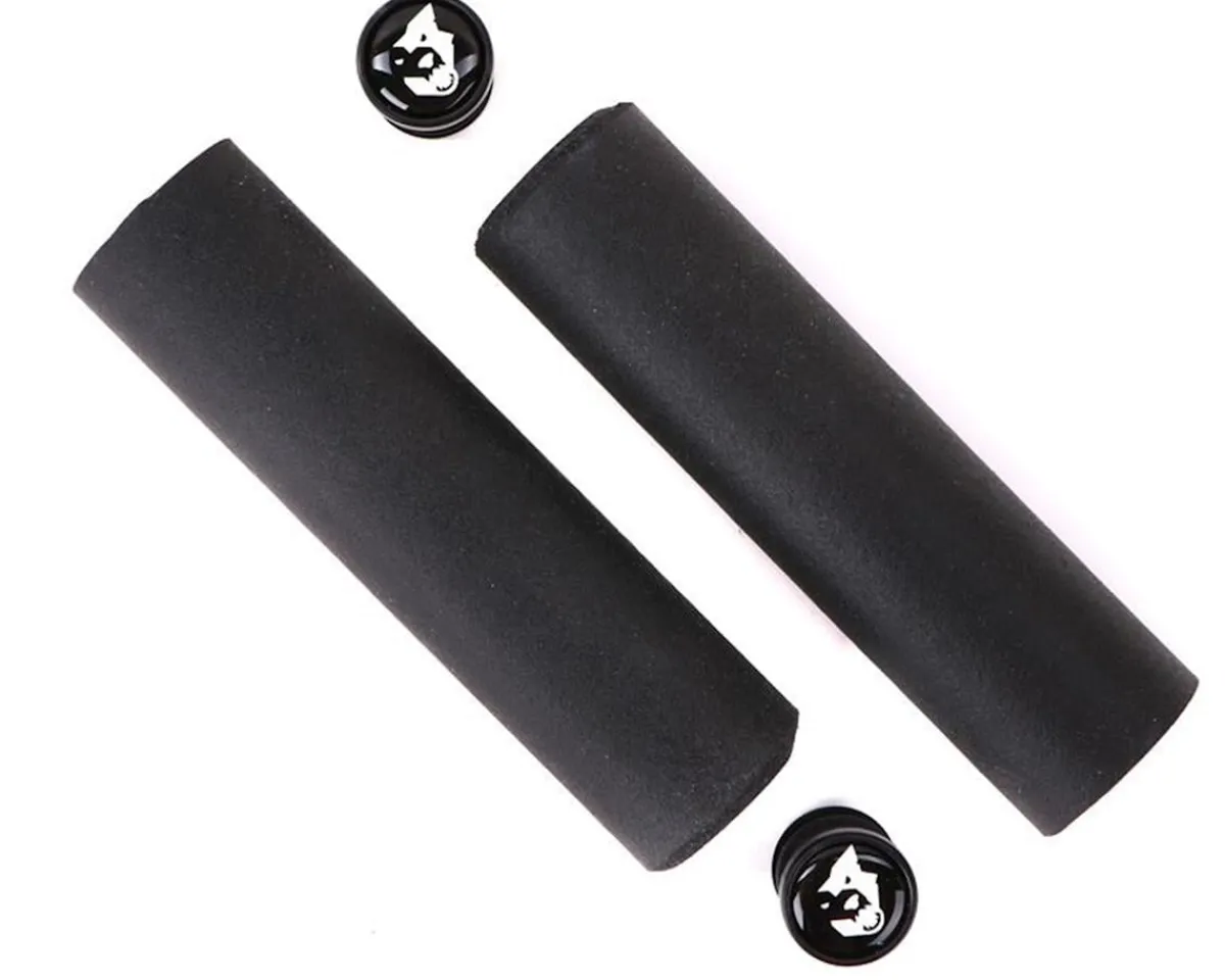 Wolf Tooth Components Grips & Handlebar Tape|Fat Paw Slip-On Grips (Black)