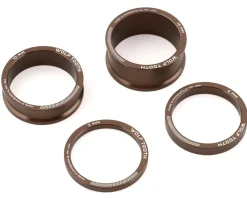 Wolf Tooth Components Headsets & Spacers|1-1/8" Headset Spacer Kit (Espresso) (3, 5, 10, 15mm)