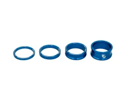 Wolf Tooth Components Headsets & Spacers|1-1/8" Headset Spacer Kit (Blue) (3, 5, 10, 15mm)
