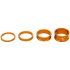 Wolf Tooth Components Headsets & Spacers|1-1/8" Headset Spacer Kit (Orange) (3, 5, 10, 15mm)