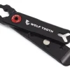 Wolf Tooth Components Tools|Master Link Combo Pliers (Black/Red Bolt)
