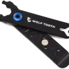 Wolf Tooth Components Tools|Master Link Combo Pliers (Black/Blue Bolt)