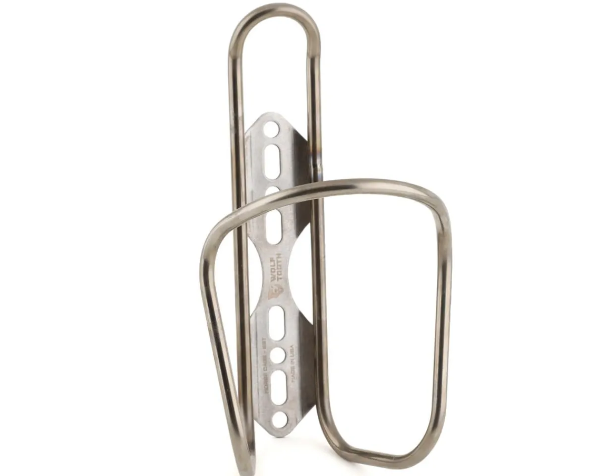 Wolf Tooth Components Bottle Cages & Mounts|Morse Bottle Cage (Stainless Steel)