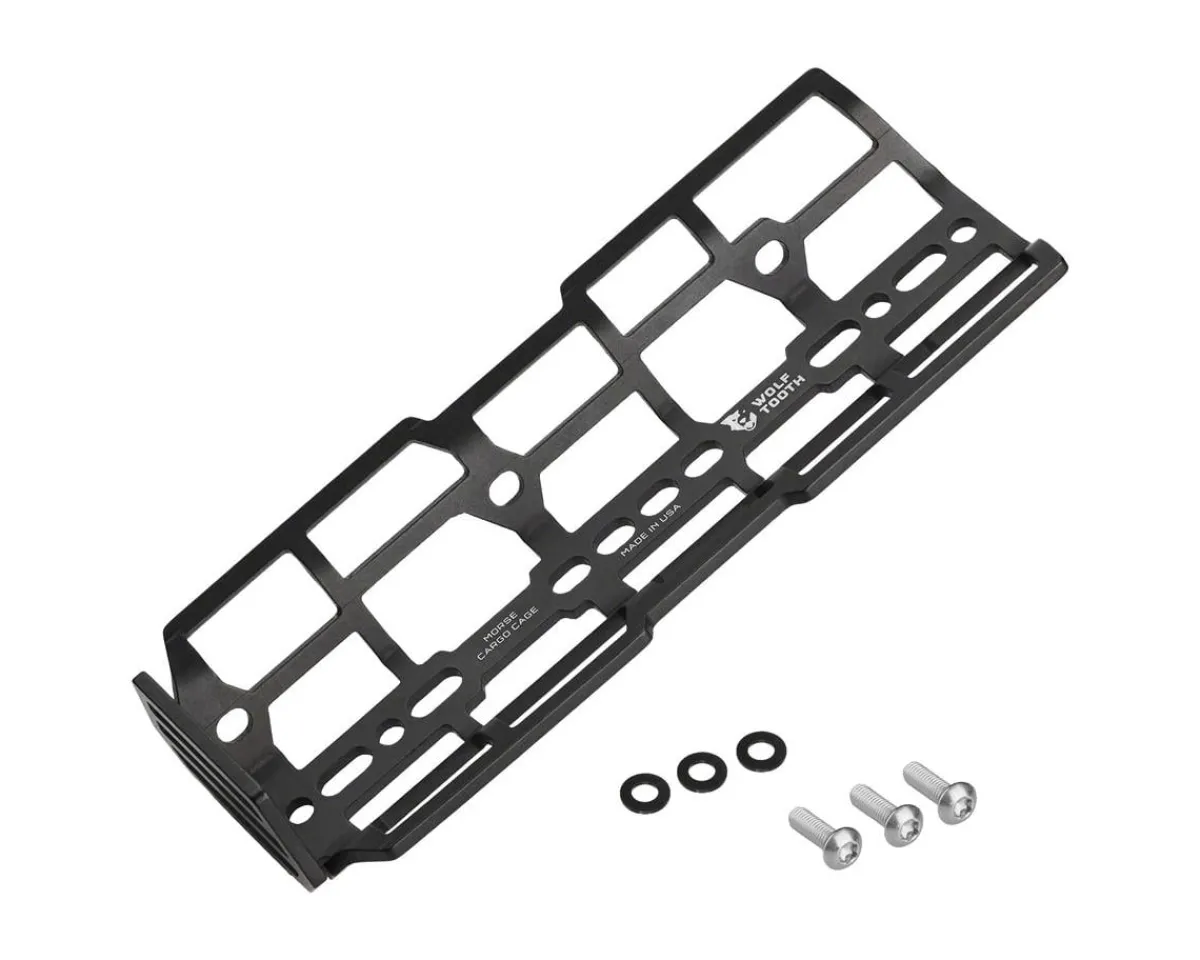 Wolf Tooth Components Racks, Fenders, & Trailers|Morse Cargo Cage (Black) (No Straps)