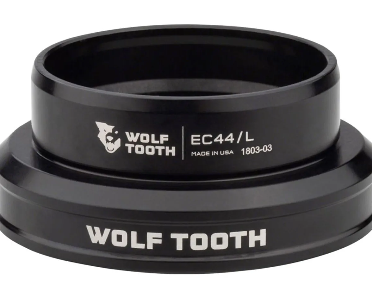 Wolf Tooth Components Headsets & Spacers|Performance EC Headset Lower (Black) (EC44/40)