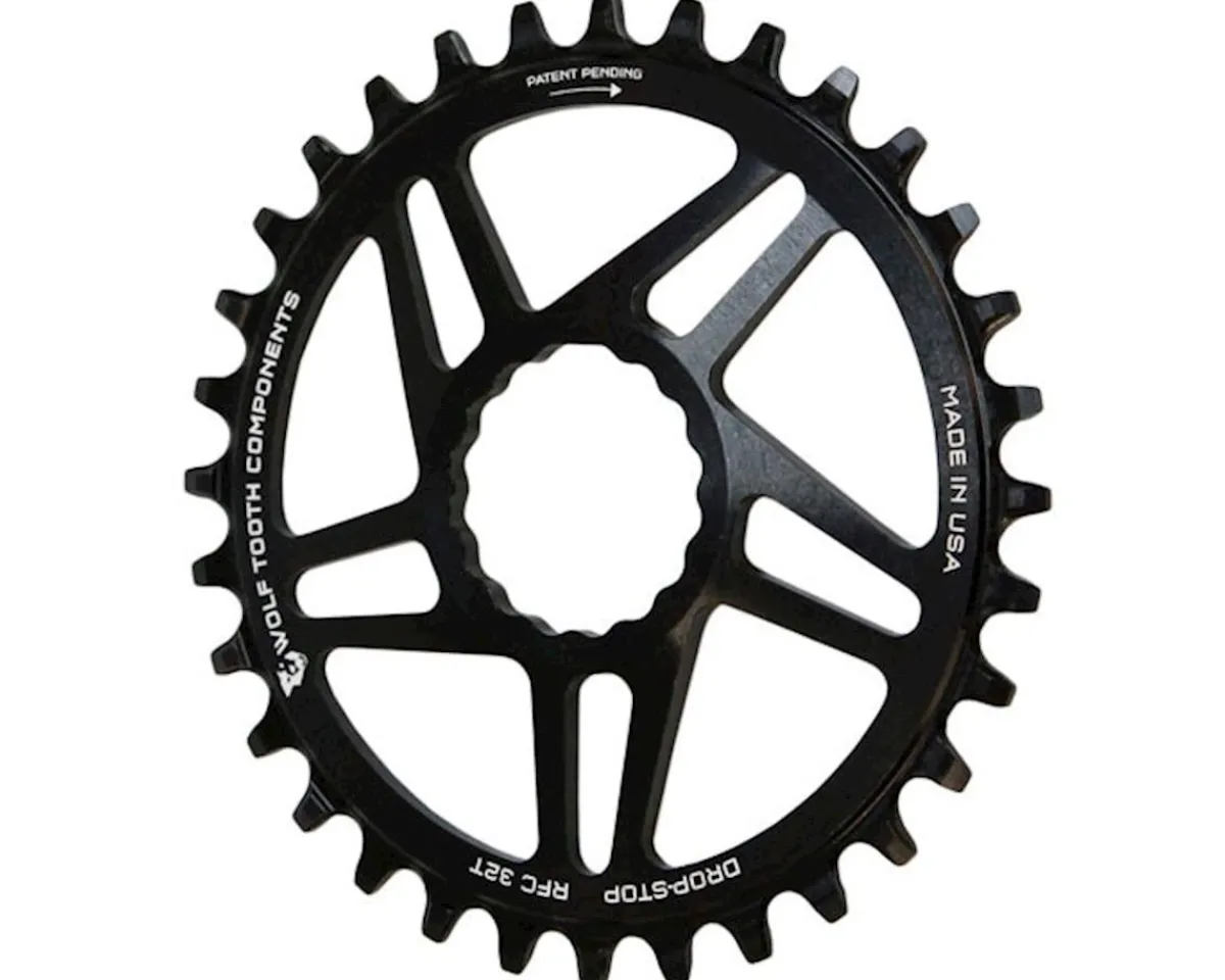 Wolf Tooth Components Chainrings & Accessories|Holiday Shopping|Race Face Cinch Direct Mount Chainring (Black) (Drop-Stop A) (Single) (6mm Offset) (28T)