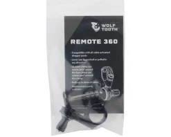Wolf Tooth Components Seatposts & Clamps|ReMote 360 Dropper Post Lever (Black) (22.2mm Clamp)