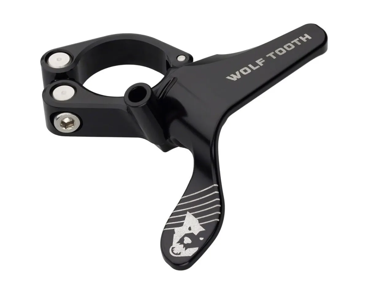 Wolf Tooth Components Seatposts & Clamps|ReMote Drop Bar Dropper Lever (Black) (24mm Clamp)