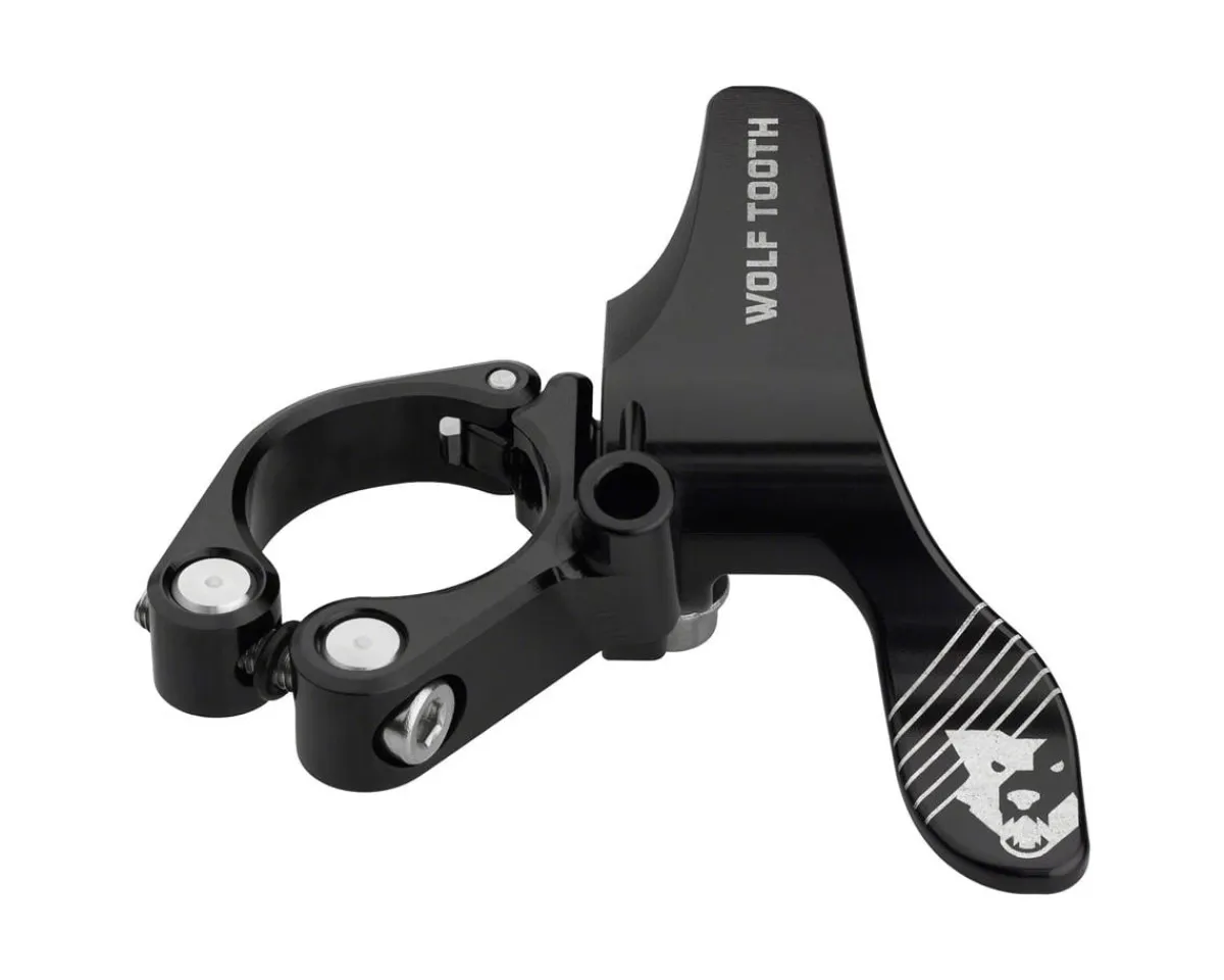 Wolf Tooth Components Seatposts & Clamps|ReMote Drop Bar Dropper Lever (Black) (24mm Clamp)
