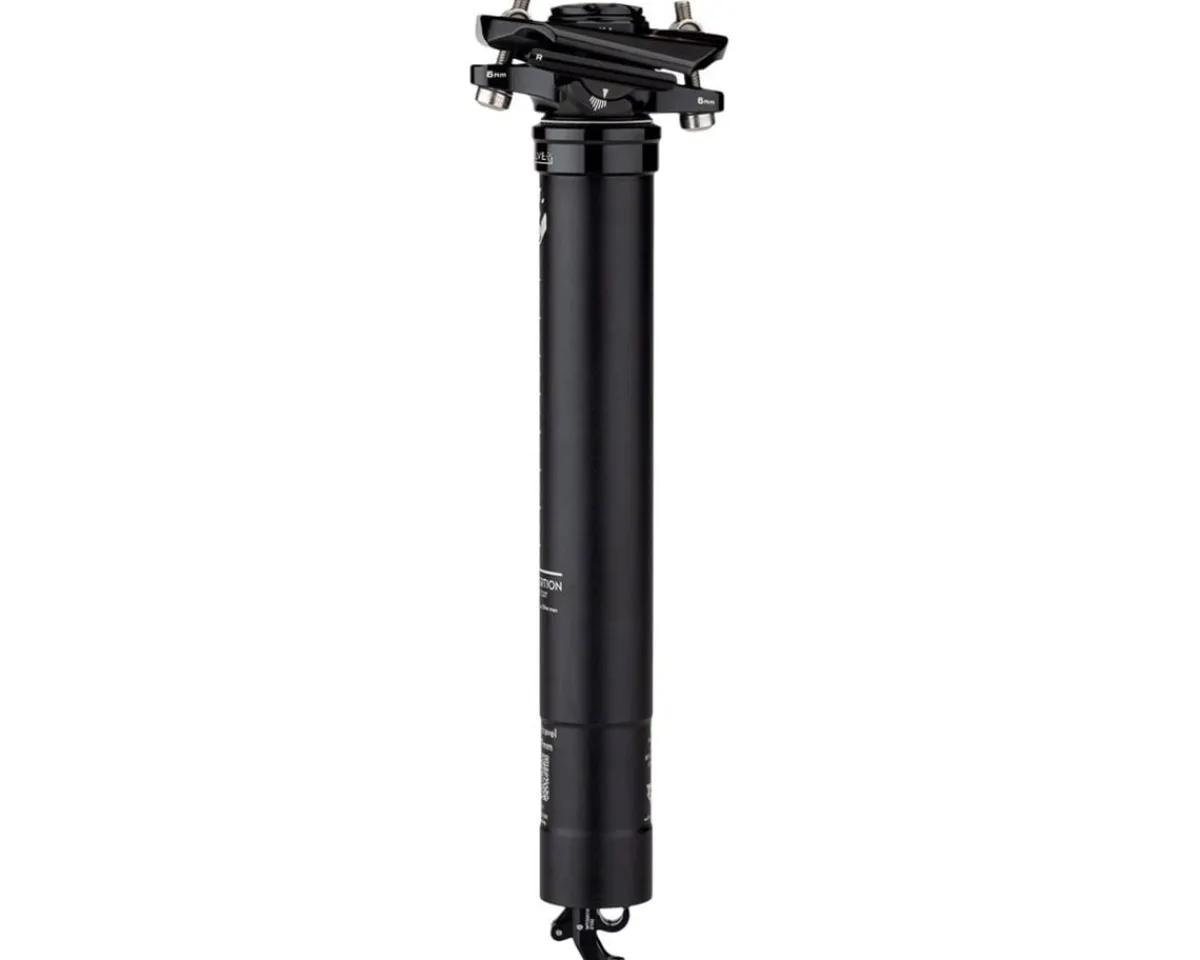 Wolf Tooth Components Seatposts & Clamps|Resolve Dropper Seatpost (Black) (30.9mm) (363mm) (125mm)