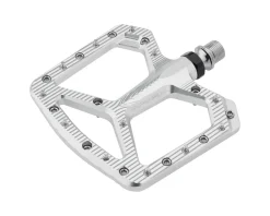 Wolf Tooth Components Pedals & Cleats|Ripsaw Platform Pedals (Silver)