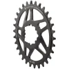 Wolf Tooth Components Chainrings & Accessories|SRAM Direct Mount Elliptical Chainring (Black) (Drop-Stop A) (Single) (0mm Offset) (32T)
