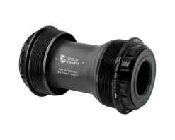 Wolf Tooth Components Bottom Brackets & Parts|T47 External Bottom Bracket (Black) (24mm | Shimano) (68/73mm)