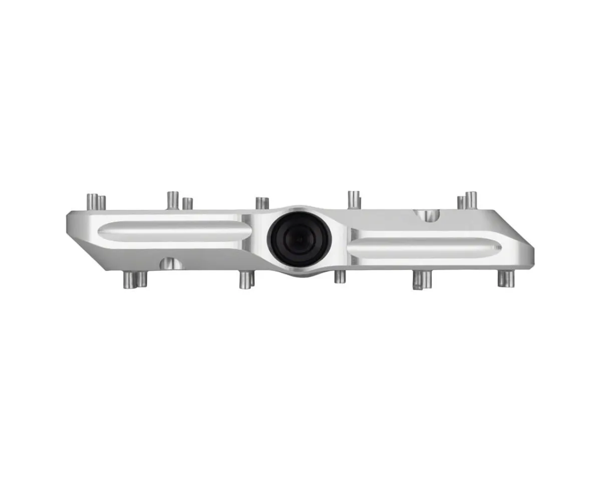 Wolf Tooth Components Pedals & Cleats|Waveform Platform Pedals (Raw Silver) (L)