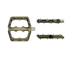 Wolf Tooth Components Pedals & Cleats|Waveform Platform Pedals (Olive) (S)