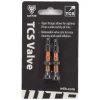 WTB Tubeless Tire Tools|Tubeless Accessories|Aluminum TCS Tubeless Valves (Orange) (Pair) (34mm)