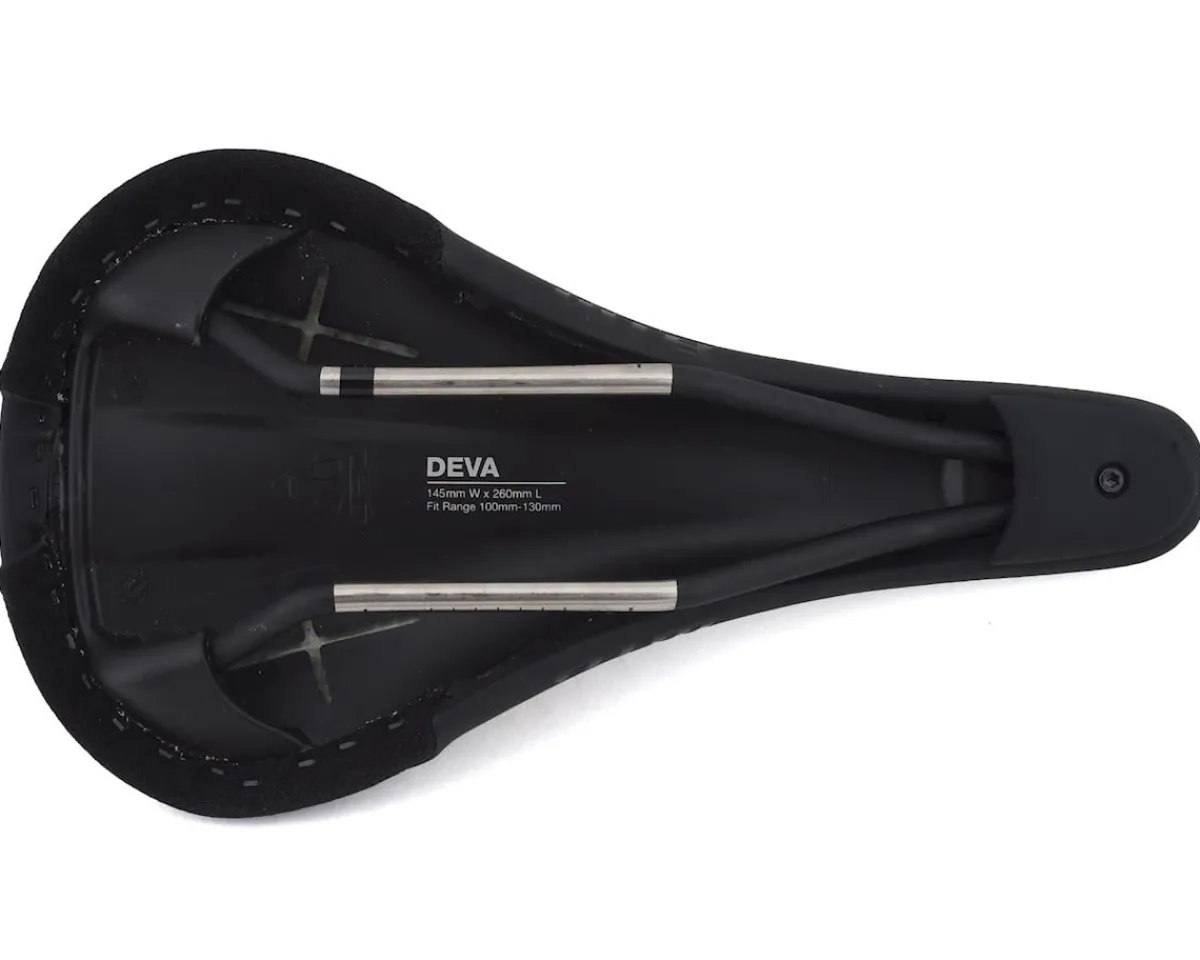 WTB Saddles & Seats|Deva Saddle (Black) (Titanium Rails) (Medium) (145mm)