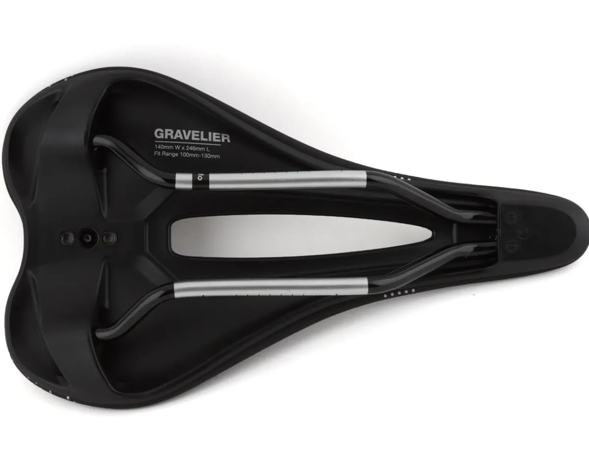 WTB Saddles & Seats|Gravelier Saddle (Black) (Chromoly Rails) (140mm)