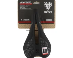 WTB Saddles & Seats|Gravelier Saddle (Black) (Stainless Steel Rails) (140mm)