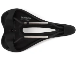 WTB Saddles & Seats|Gravelier Saddle (Black) (Stainless Steel Rails) (140mm)
