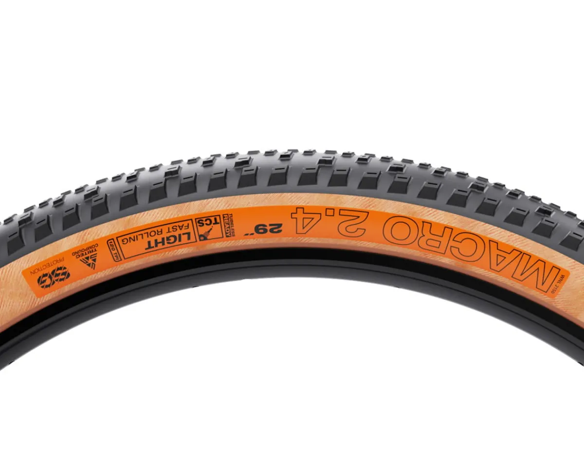 WTB Tires|Macro Tubeless Mountain Tire (Tan Wall) (29") (2.4") (Light/Fast w/SG) (TriTec)
