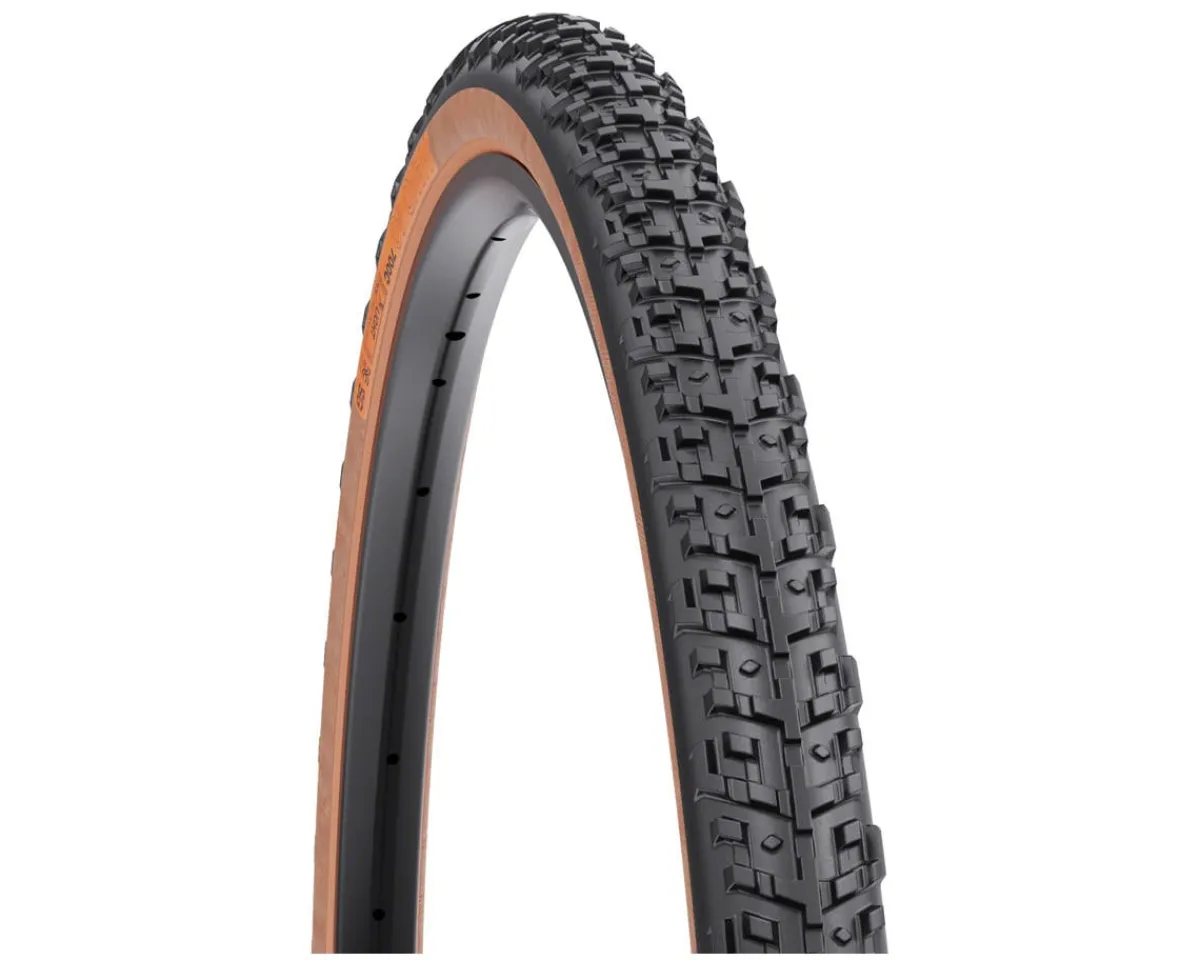WTB Tires|Nano 700 Tubeless Gravel Tire (Tan Wall) (700c) (40mm) (Light/Fast w/SG) (Dual DNA)