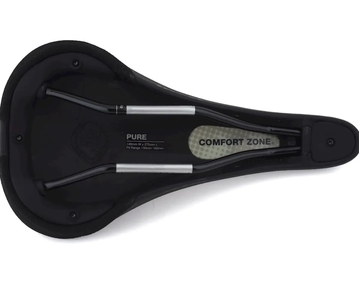 WTB Saddles & Seats|Pure Saddle (Black) (Chromoly Rails) (Medium) (148mm)