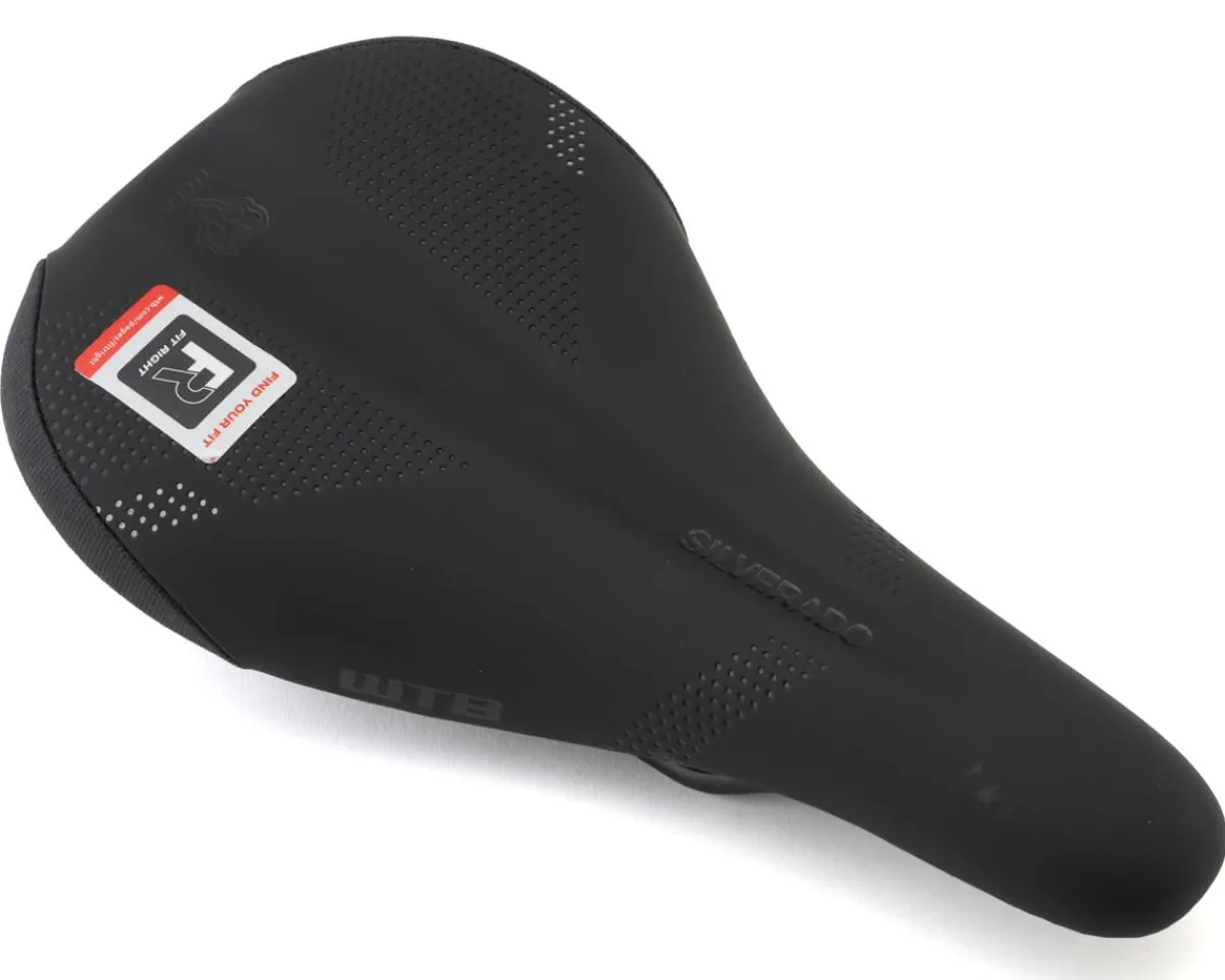 WTB Saddles & Seats|Silverado 265 Saddle (Black) (Steel Rails) (Medium) (142mm)