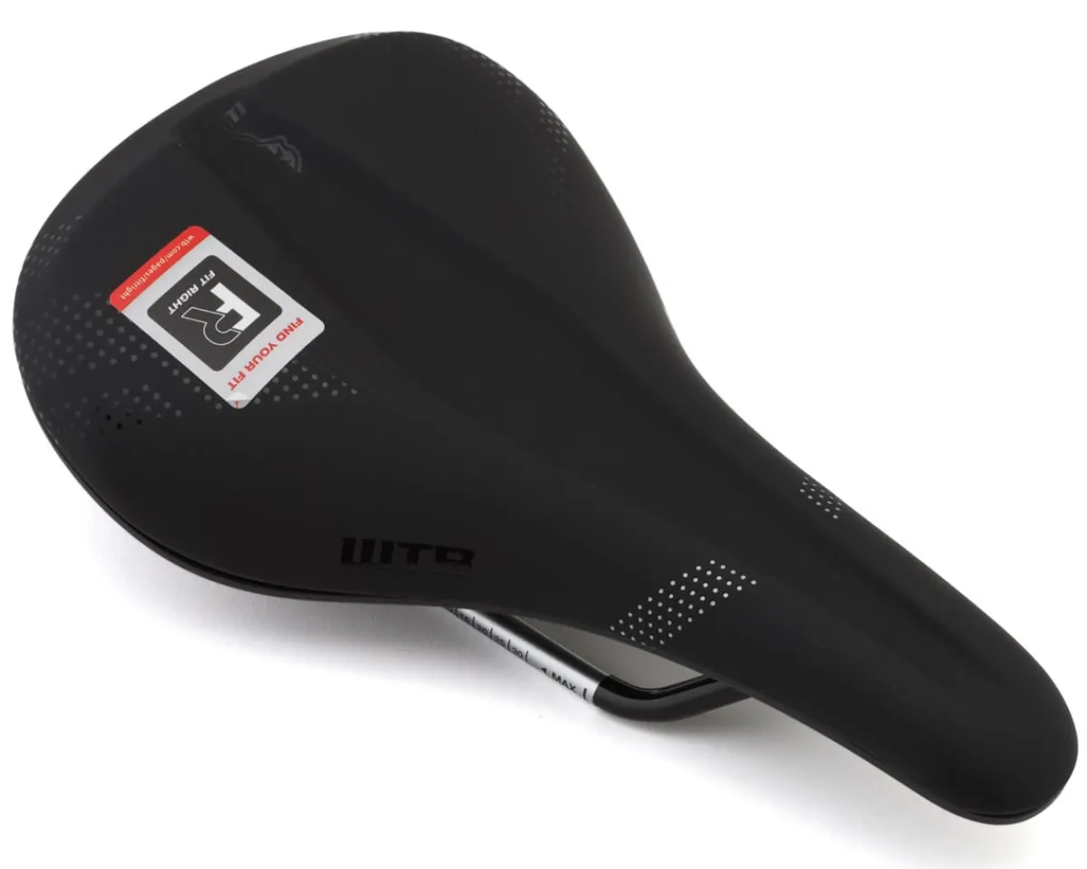 WTB Saddles & Seats|Solano Fusion Form Saddle (Black) (Cromoly Rails) (Medium) (142mm)
