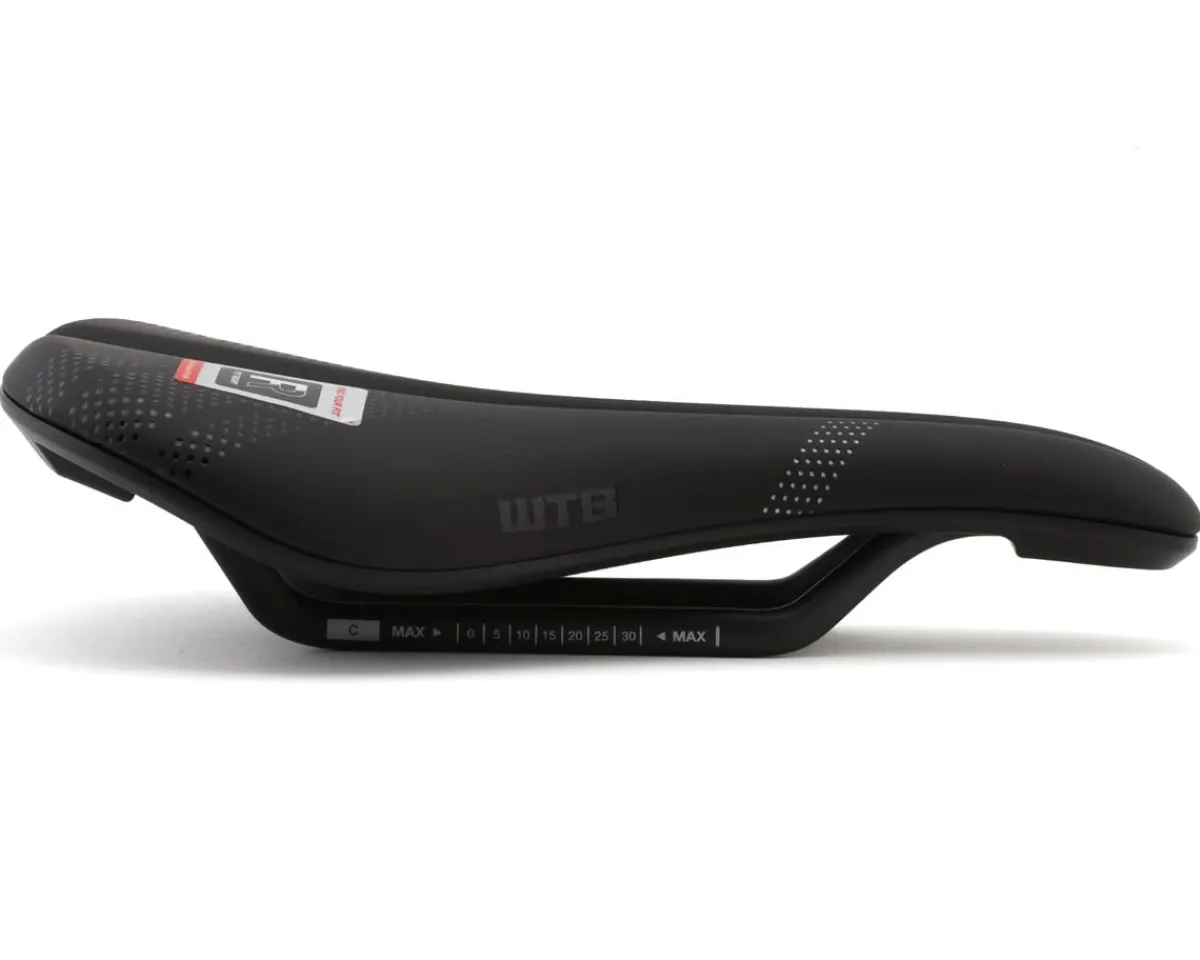 WTB Saddles & Seats|Solano SL Fusion Form Saddle (Black) (Carbon Fiber Rails) (Medium) (142mm)