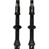 WTB Tubeless Tire Tools|Tubeless Accessories|TCS Max-Flow Tubeless Presta Valves (Black) (Pair) (44mm)