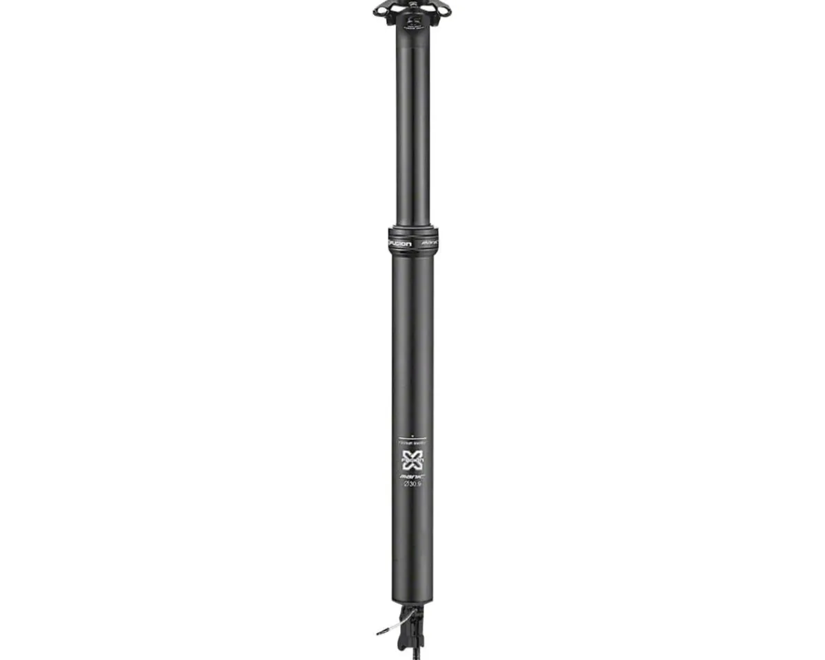 X-Fusion Shox Seatposts & Clamps|Manic Dropper Seatpost (Black) (30.9mm) (361mm) (125mm)
