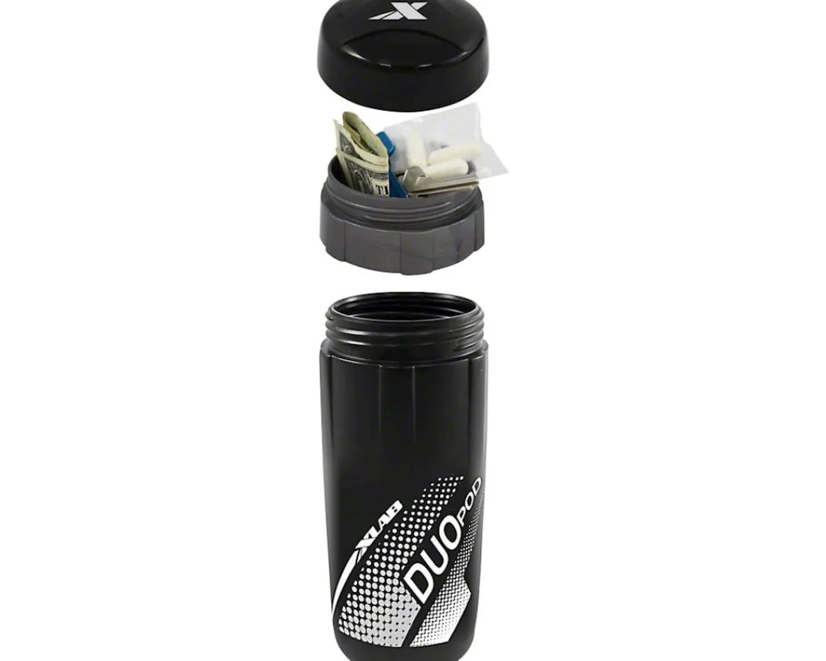 XLAB Water Bottles|Duo Cage Pod (Black)