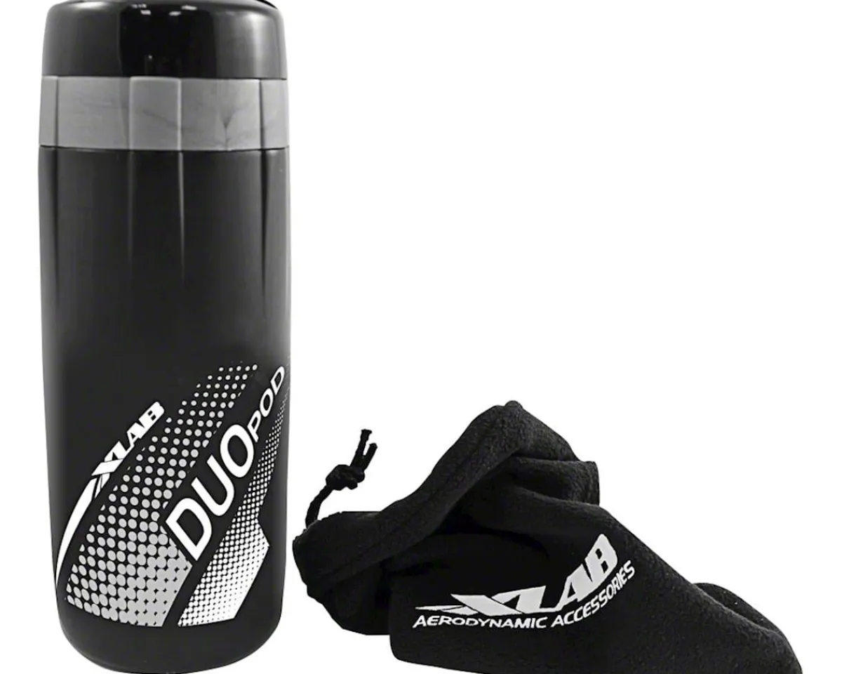XLAB Water Bottles|Duo Cage Pod (Black)