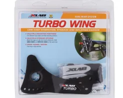 XLAB Bottle Cages & Mounts|Turbo Wing Water Bottle Cage Saddle Mount (Black)