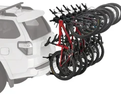 Yakima Vehicle Bike Racks|Holiday Shopping|HangTight 6 Hitch Mount Bike Rack (Black) (6 Bikes) (2" Receiver)