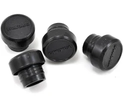 Yakima Vehicle Bike Racks|Round End Caps (Black) (Set Of 4)