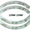 Zipp Frame Protection & Decals|Decal Set (303 XPLR S) (Silver) (Complete for One Wheel)